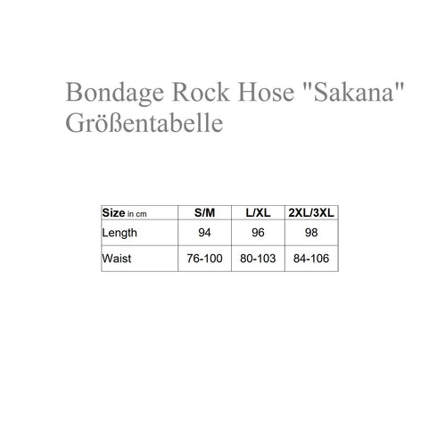 Bondage Rock Sakana Unisex für Damen und Herren, Japan Style - SiaLinda.com