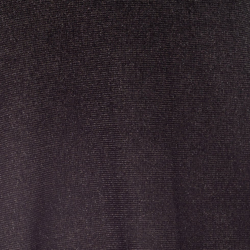 Nuria Bolero Metallic Schwarz, Jersey mit Lurex, flexibles Top für Korsetts | SiaLinda - SiaLinda.com