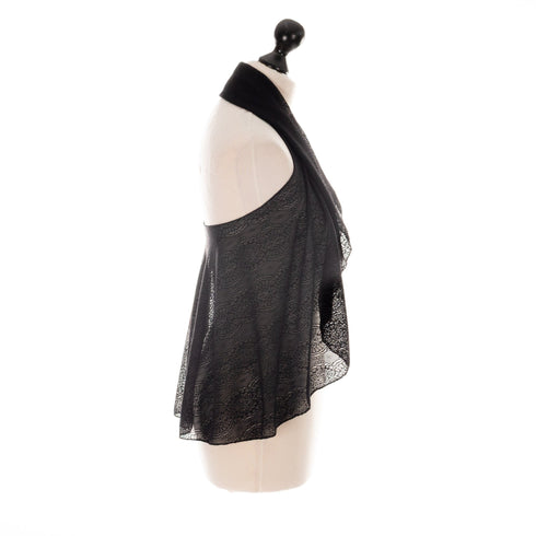 Nuria GeO - Bolero aus geometrischer Spitze, flexibles Top für Korsetts | SiaLinda - SiaLinda.com