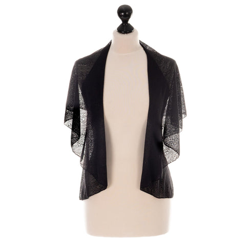 Nuria GeO - Bolero aus geometrischer Spitze, flexibles Top für Korsetts | SiaLinda - SiaLinda.com