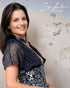 Nuria GeO - Bolero aus geometrischer Spitze, flexibles Top für Korsetts | SiaLinda - SiaLinda.com