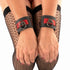 SiaLinda: Armbänder Fußfesseln Serie Classic BDSM Leder schwarz rot | Bondage Handfesseln - SiaLinda.com