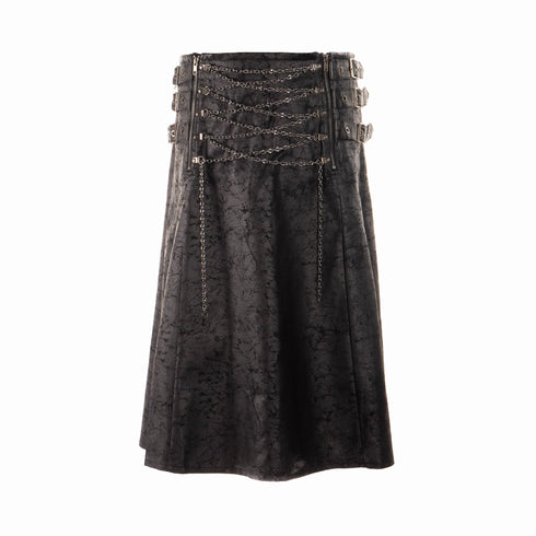 SiaLinda for Men: Herrenrock Swen, Kilt Stil, Baumwolle/Viscose, Ketten - SiaLinda.com