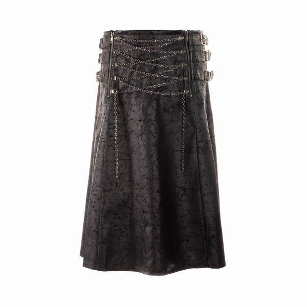 SiaLinda for Men: Herrenrock Swen, Kilt Stil, Baumwolle/Viscose, Ketten - SiaLinda.com