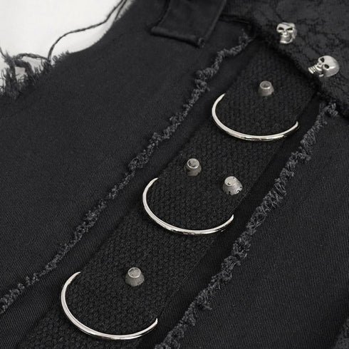 SiaLinda for Men: Shirt Sverre, ärmellos, Streetware Style, schwarz, Baumwolle - SiaLinda.com