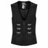 SiaLinda: Gothic Aristokrat Weste Herren Greif, schwarz, Jacquard, Flügel-Applikationen - SiaLinda.com