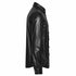SiaLinda: Gothic Hemd Herren Falk, schwarz, Kunstleder Used-Look, Flügel-Applikation - SiaLinda.com