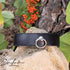 SiaLinda: Halsband Buddy schwarz 30mm Rindersoftleder, 2 Längen, pur oder mit O - Ring - SiaLinda.com