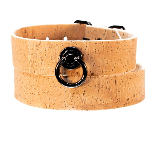 SiaLinda: Halsband Corky 30mm veganes Halsband aus Kork - 100% natürlich, nachhaltig. Limited Edition! - SiaLinda.com
