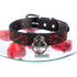 SiaLinda: Halsband Leia rotes Kristall und Ring silber, echt Rinds - Velourleder - SiaLinda.com