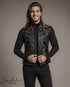 SiaLinda: Herrenweste schwarz gold Oro, Gothic Barock, Brokat, ärmellos - SiaLinda.com