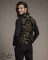 SiaLinda: Herrenweste schwarz gold Oro, Gothic Barock, Brokat, ärmellos - SiaLinda.com