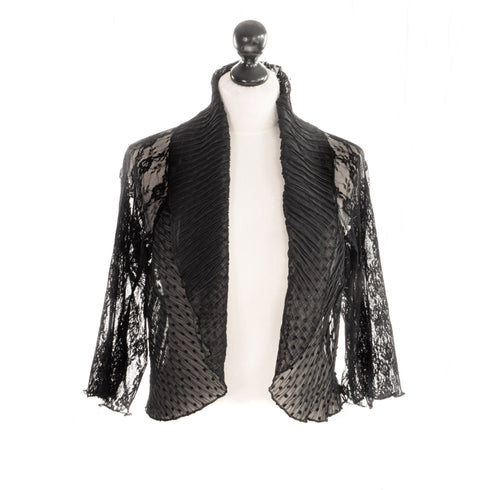 SiaLinda Kimi, Bolero im Kimono Stil, Material - Mix, flexibel zu tragen - SiaLinda.com