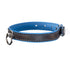SiaLinda: Lederhalsband blau-schwarz mit O-Ring, Elchleder, 2 cm, zwei Längen - SiaLinda.com