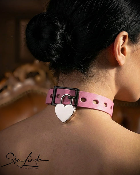 SiaLinda: Option "Abschließbar" – Dein Wunsch Halsband für Schloss, 20mm & 25mm | Sonderanfertigung - SiaLinda.com