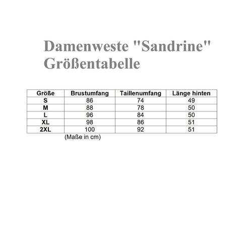 SiaLinda: Sandrine Damen Weste - Jacke, Brokat, silber schwarz, sexy - SiaLinda.com