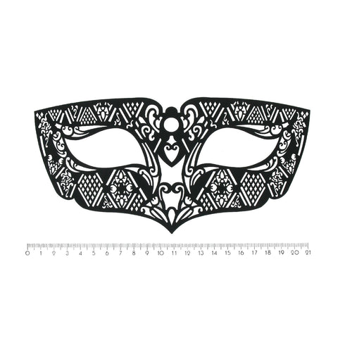 SiaLinda: Maske Koharu, selbsthaftend. Perfekt auch für Brillenträger!