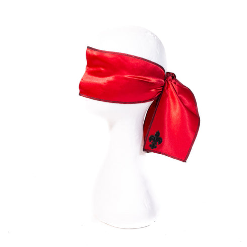 SiaLinda: Augenbinde Zola II Sina, karmesin rot, Satin