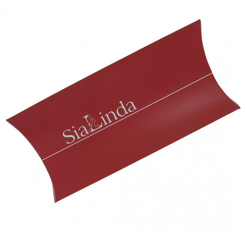 SiaLinda: Halsband Trigon mit exklusivem O- Ring Element aus italienischem Latigo Leder