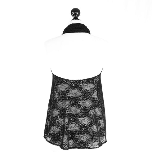 SiaLinda: Stola Bolero Nuria, schwarz, Spitze