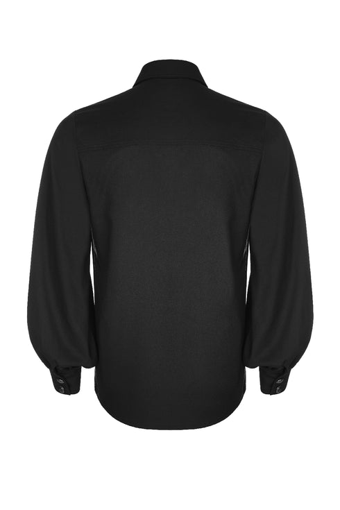 SiaLinda for Men: Hemd Marten Langarm Ballonärmel mit Viskose