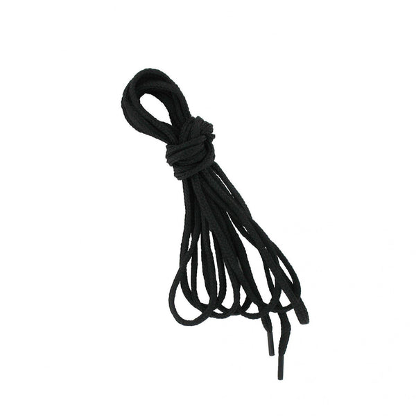 Korsettschnur, geflochten, 4m lang, schwarz