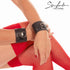 SiaLinda: Armbänder Fußfesseln Serie Soft BDSM Leder schwarz | Bondage Armfesseln - SiaLinda.com