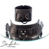 SiaLinda: Armbänder Fußfesseln Serie Soft BDSM Leder schwarz | Bondage Armfesseln - SiaLinda.com