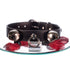 SiaLinda BDSM Halsband Glocke mit oder ohne O-Ring, Rindersoftleder 25mm, Edelstahl - SiaLinda.com