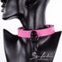 SiaLinda: BDSM Halsband Premium Vacchetta Leder aus Italien pink, mit oder ohne Ring, Geschenkverpackung - SiaLinda.com