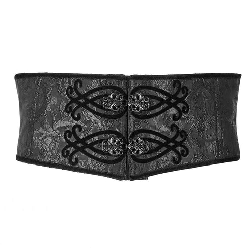 SiaLinda for Men: Gürtel Goar, mit Schnürung hinten, schwarz