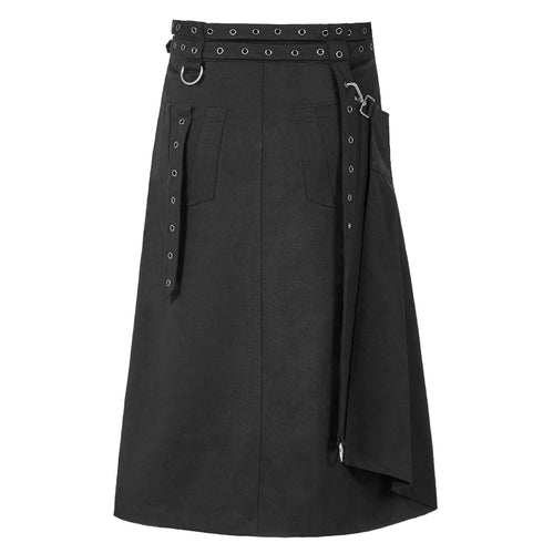 SiaLinda for Men: Herrenrock Baldwin, Baumwollstoff, Seitentasche, schwarz - SiaLinda.com