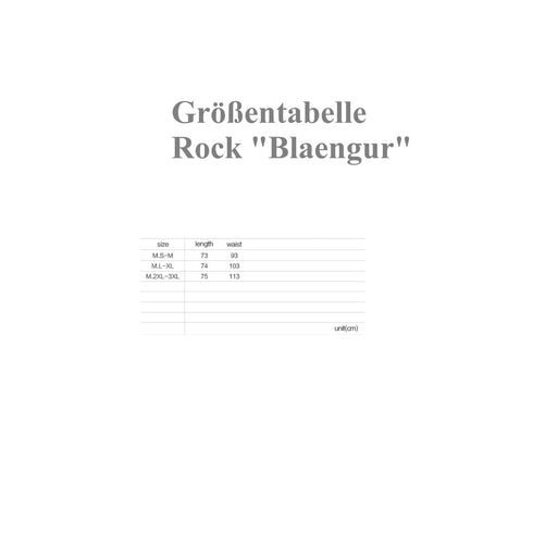 SiaLinda for Men: Herrenrock Blaengur, Kilt Stil, asymetrisch, Baumwolle, schwarz - SiaLinda.com