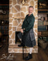 SiaLinda for Men: Herrenrock Haakon, Kilt Stil, Baumwolle, schwarz - SiaLinda.com