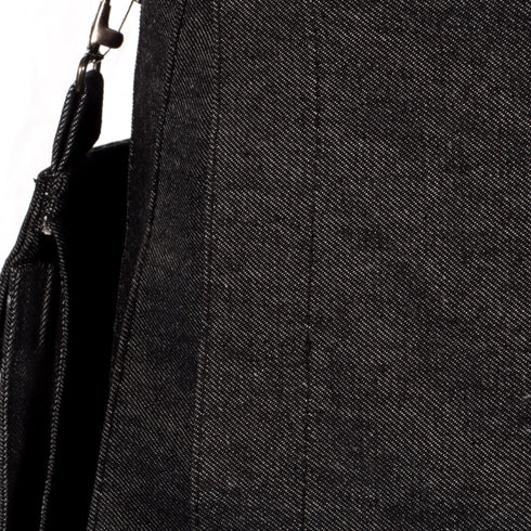 SiaLinda for Men: Herrenrock Haakon, Kilt Stil, Baumwolle, schwarz - SiaLinda.com