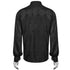 SiaLinda for Men: Rikard, gothisches Jacquardhemd schwarz - SiaLinda.com