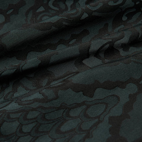 SiaLinda for Men: Rikard, gothisches Jacquardhemd smaragd grün - SiaLinda.com