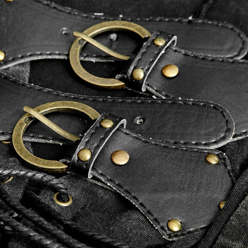 SiaLinda for Men: Shirt Haldor, ärmellos, Schnürung, schwarz, Baumwolle - SiaLinda.com