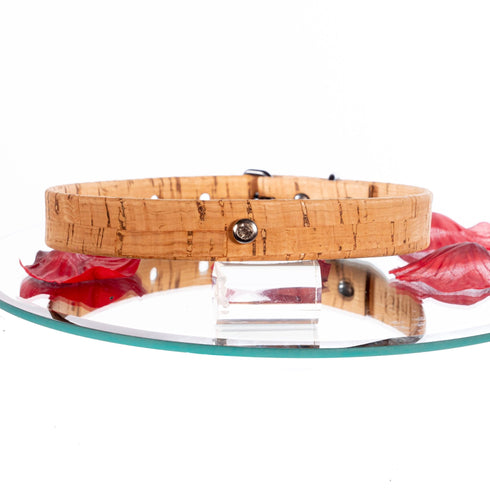 SiaLinda: Halsband Corky veganes Halsband aus Kork - 100% natürlich, nachhaltig. - SiaLinda.com