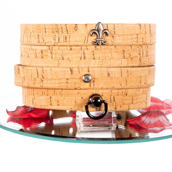 SiaLinda: Halsband Corky veganes Halsband aus Kork - 100% natürlich, nachhaltig. - SiaLinda.com