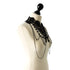 SiaLinda: Halsschmuck Florence, Collier aus breiter schwarzer Spitze, Ketten, Strass - SiaLinda.com