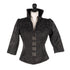 SiaLinda: Josseline Damen Korsett - Jacke, Jacquard, schwarz, stark und sexy - SiaLinda.com