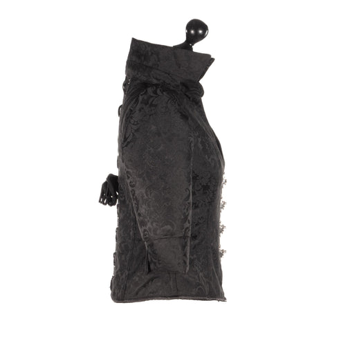 SiaLinda: Josseline Damen Korsett - Jacke, Jacquard, schwarz, stark und sexy - SiaLinda.com