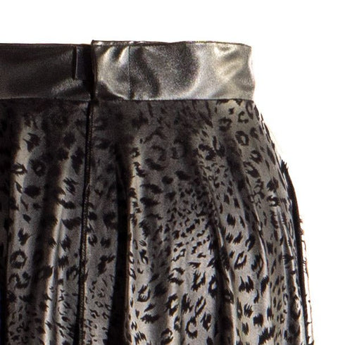 SiaLinda: Rock Bianka, matt schwarz, Rock der O, asymmetrisch, geschlitzt - SiaLinda.com