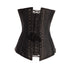 SiaLinda: Überbrust Korsett Patrizia, Nappa Lamm Leder, schwarz, echt Leder, gefüttert - SiaLinda.com